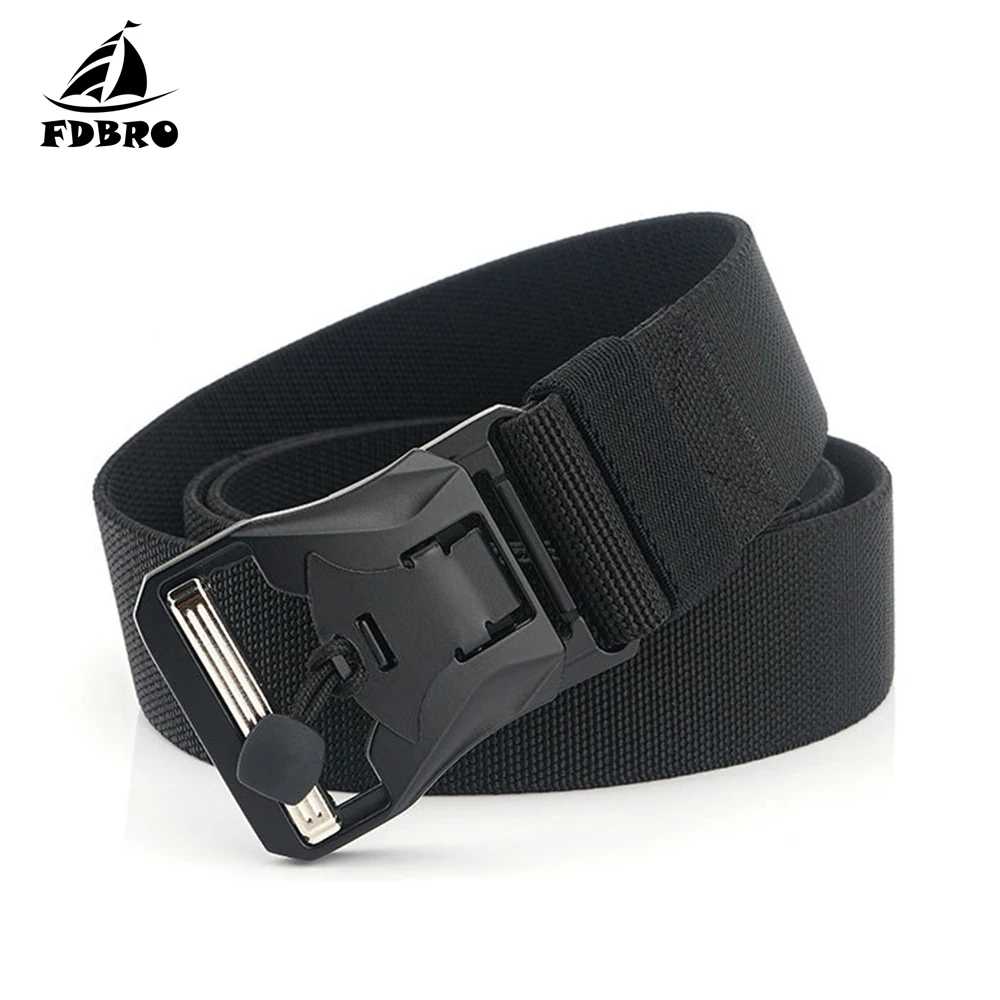 Армейский тренировочный нейлоновый пояс с металлической пряжкой уличный