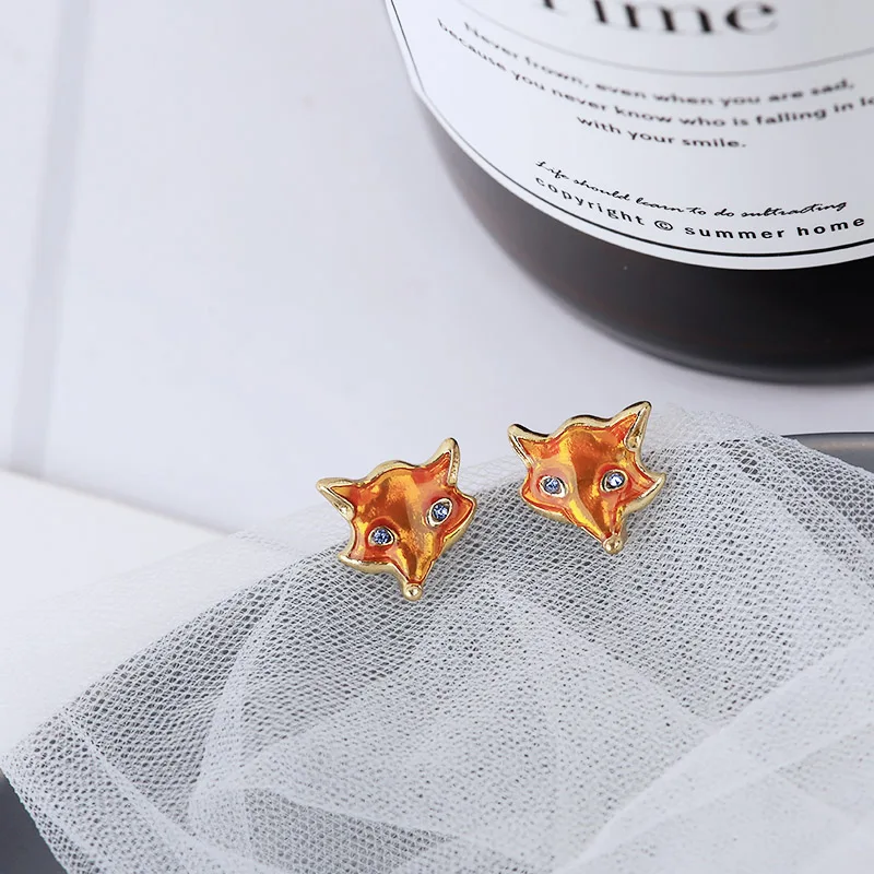 Sansummer Новые популярные модные милые лиса животное Личность Простой и