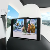 for tesla model 3 back seat phone holder 360 degree rotate stand auto headrest bracket support for tablet pc ipad mini pro car a