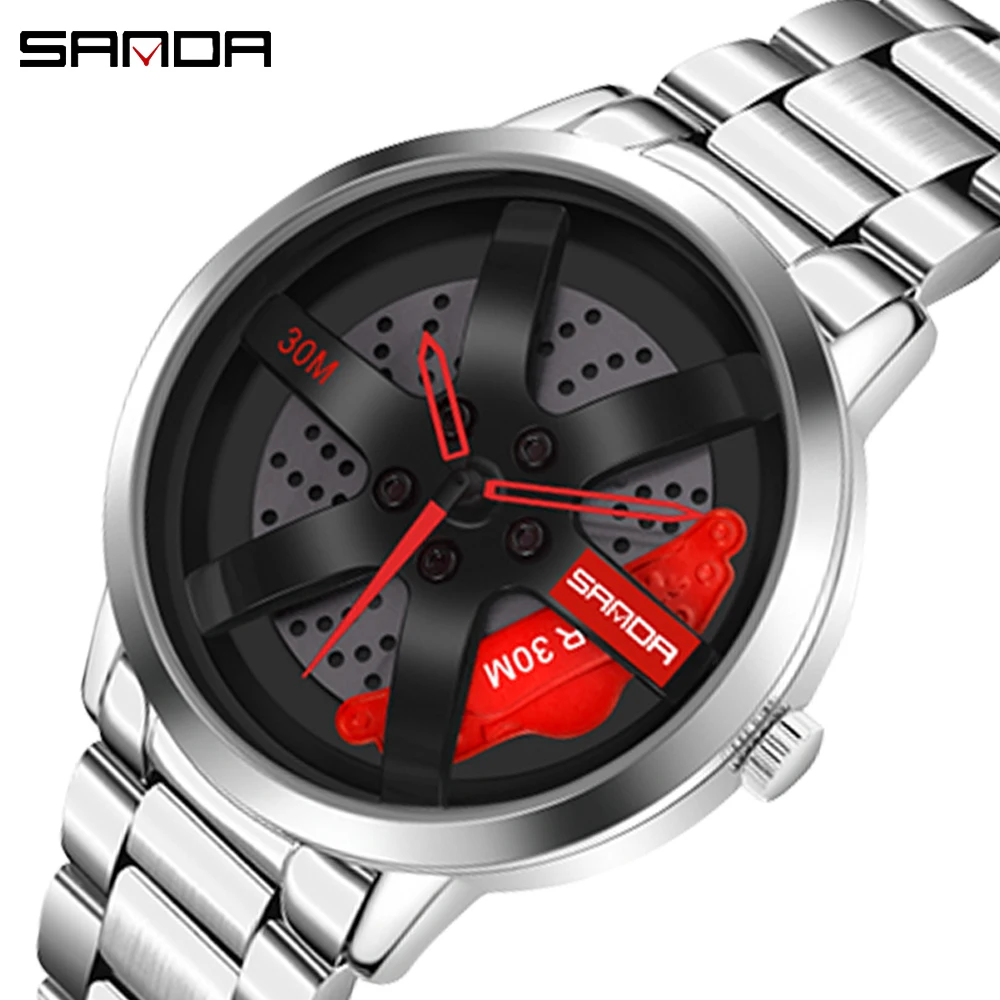

Relogio Masculino SANDA New Men Watches Luxury Famous Brand Men Stainless Steel Watch Men Business Quartz Watch reloj hombre