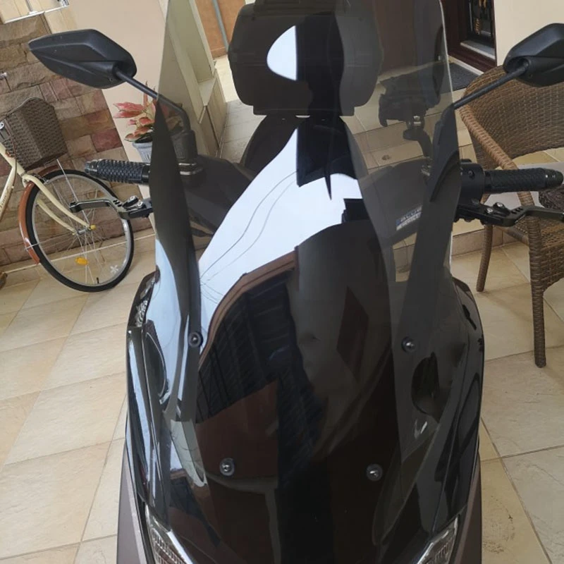 Дефлектор лобового стекла мотоцикла для Yamaha NMAX155 N-MAX 125 NMAX 155 2016-2018 | Автомобили и