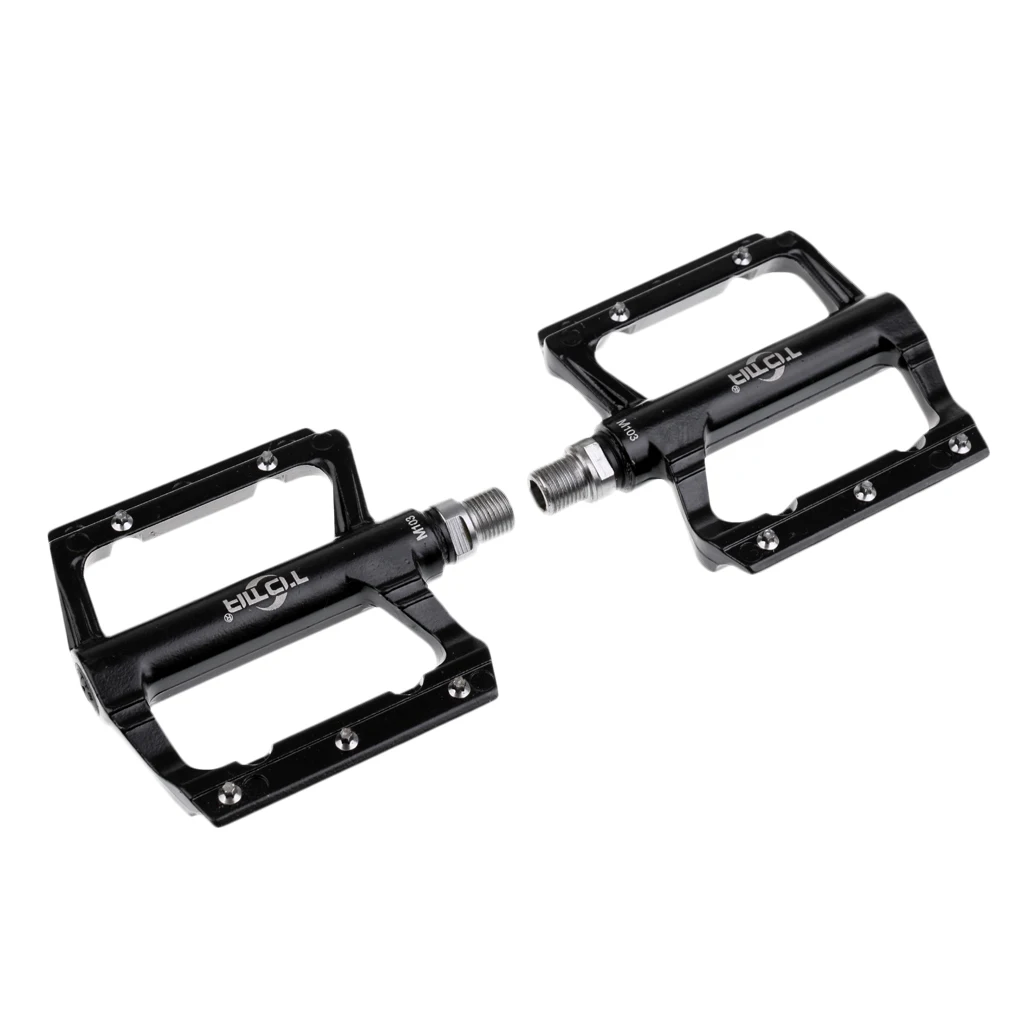 1 пара сплав алюминиевый горный велосипед CyclingPedals дорожный велосипед герметичный подшипник педаль велосипедный компонент черный