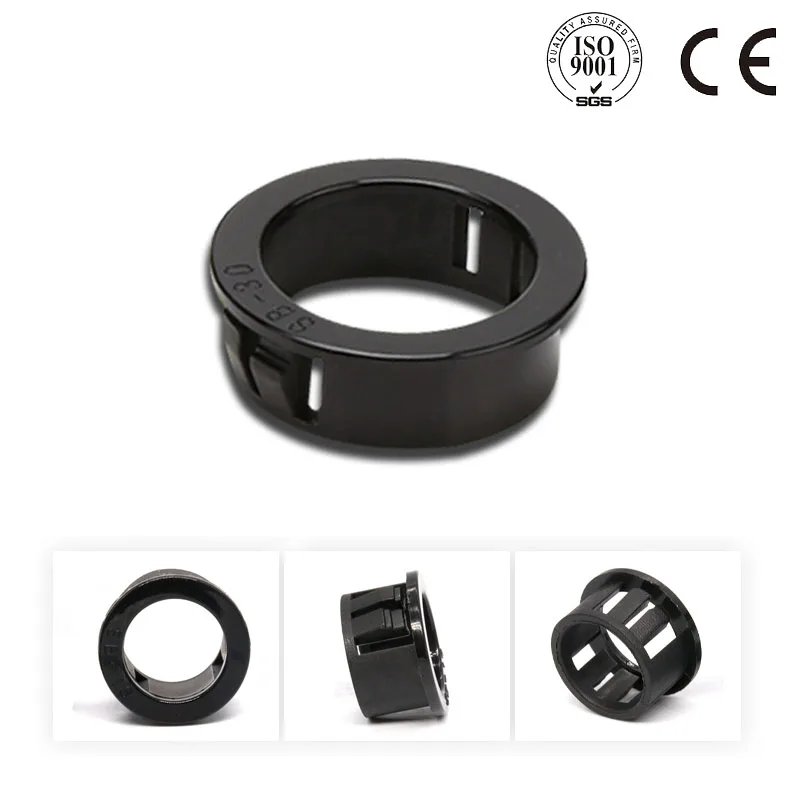 Пластиковая защелкивающаяся крепежная втулка для проводов уплотнительная