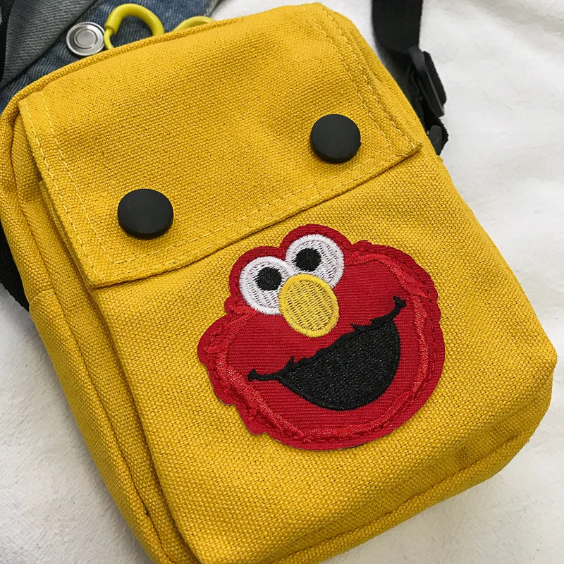 Новая женская сумка через плечо Холщовая Сумка Корейская мессенджер мини сумки