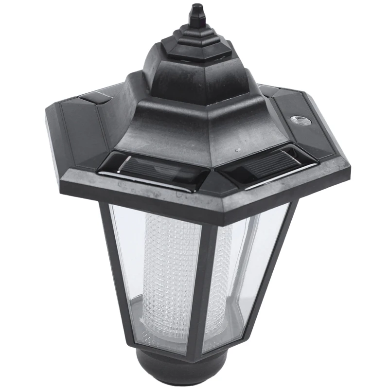 

LED solar powered wall lanterns wall light lamp outdoor garden fence door