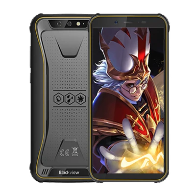 Blackview BV5500 Pro смартфон IP68 Водонепроницаемый 5," HD+ Android 9,0 3 Гб 16 Гб мобильный телефон 8,0 МП камера NFC прочный 4400 мАч
