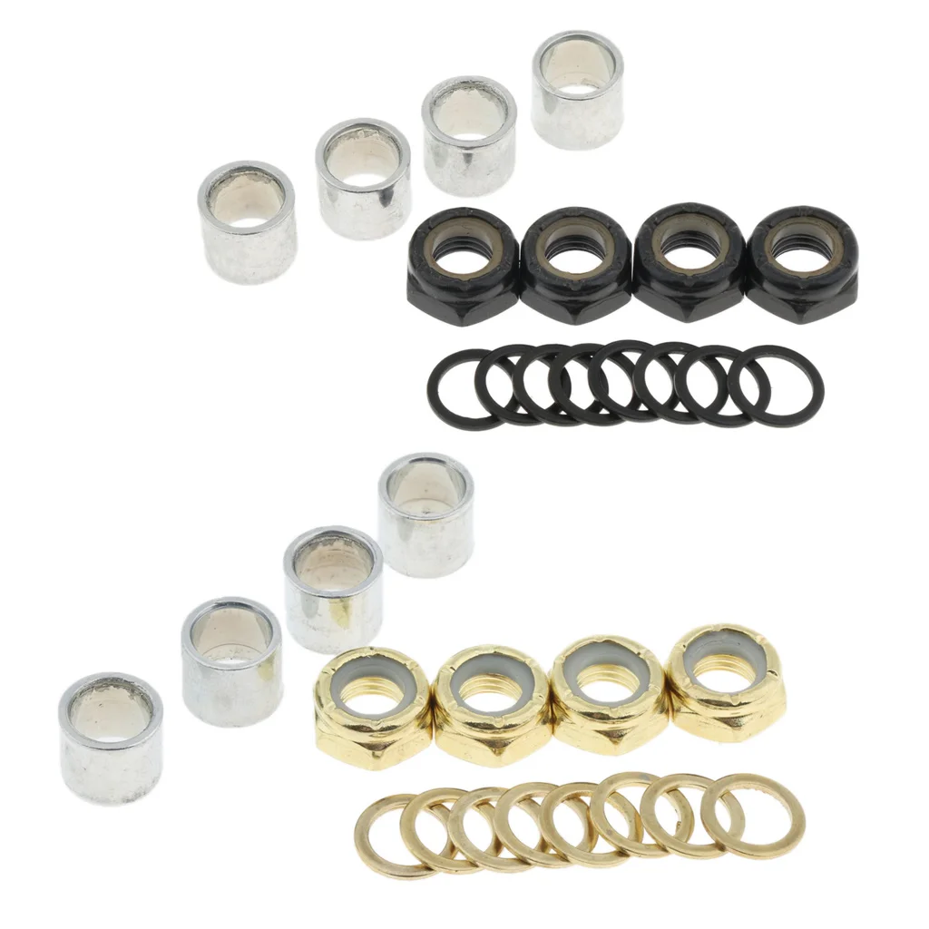 

8 Pieces Skateboard Bearing Spacers, Washers, Tool Bearing Spacers