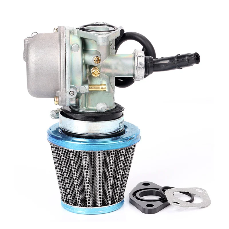 

Universal Motorcycle Zinc Material Carburetor Kit Carburetor Set ATV Engine Part Carburetor Replacement With Air Filter Durable