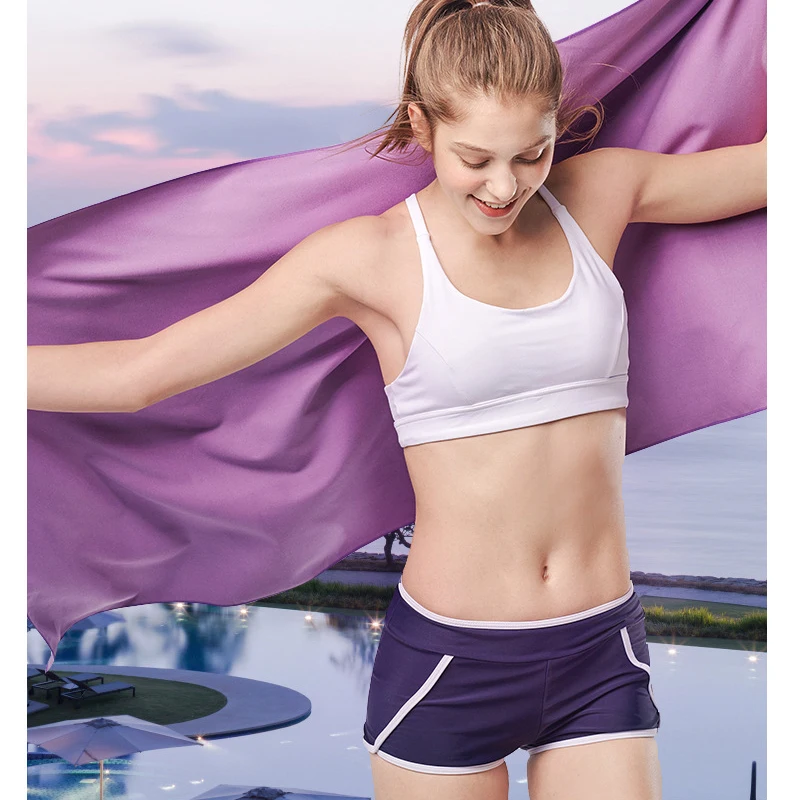 4 шт. пляжное полотенце из микрофибры для взрослых быстросохнущее путешествий