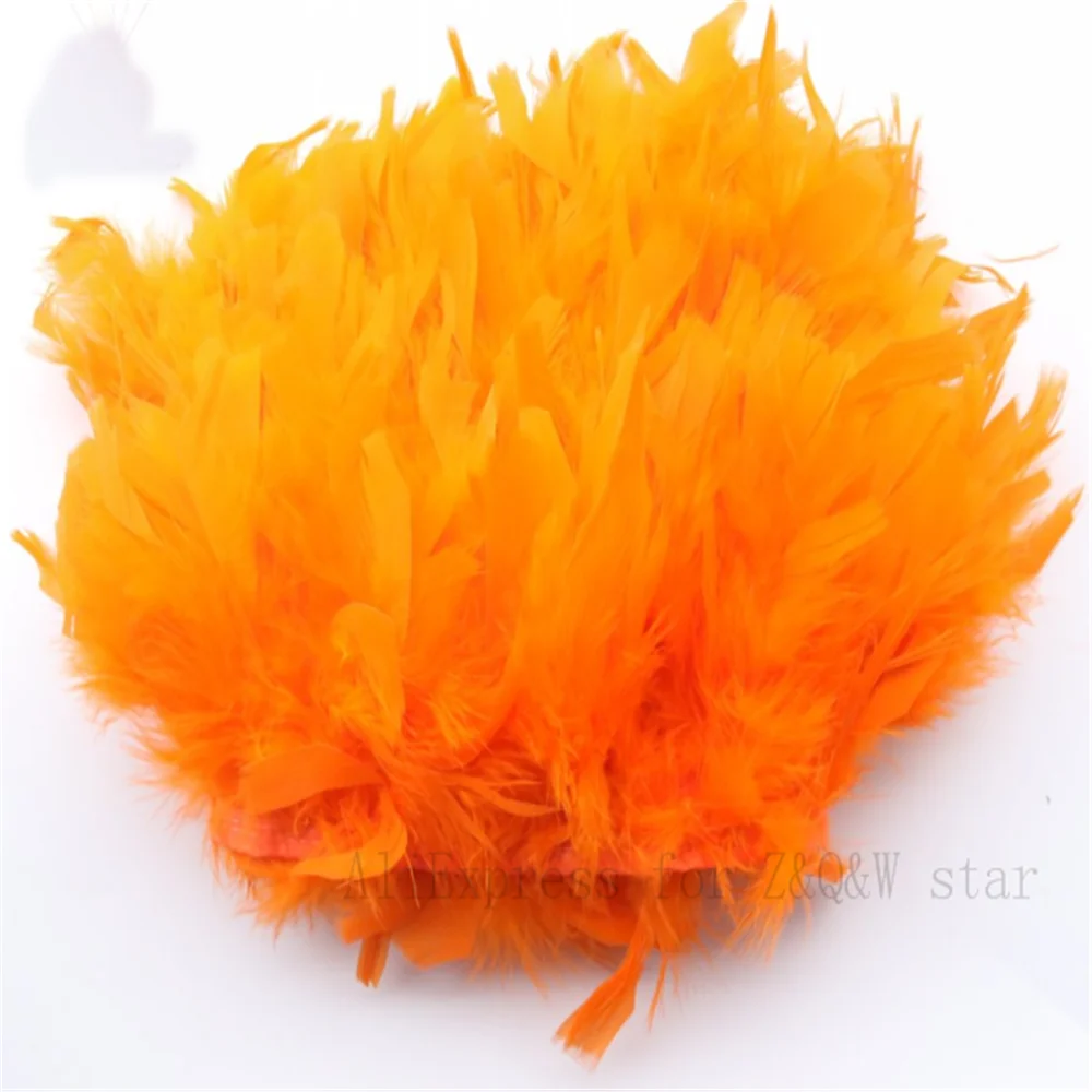 Wholesale10 15CM (4 6 дюймов) натуральные окрашенные оранжевые волосы для изготовления