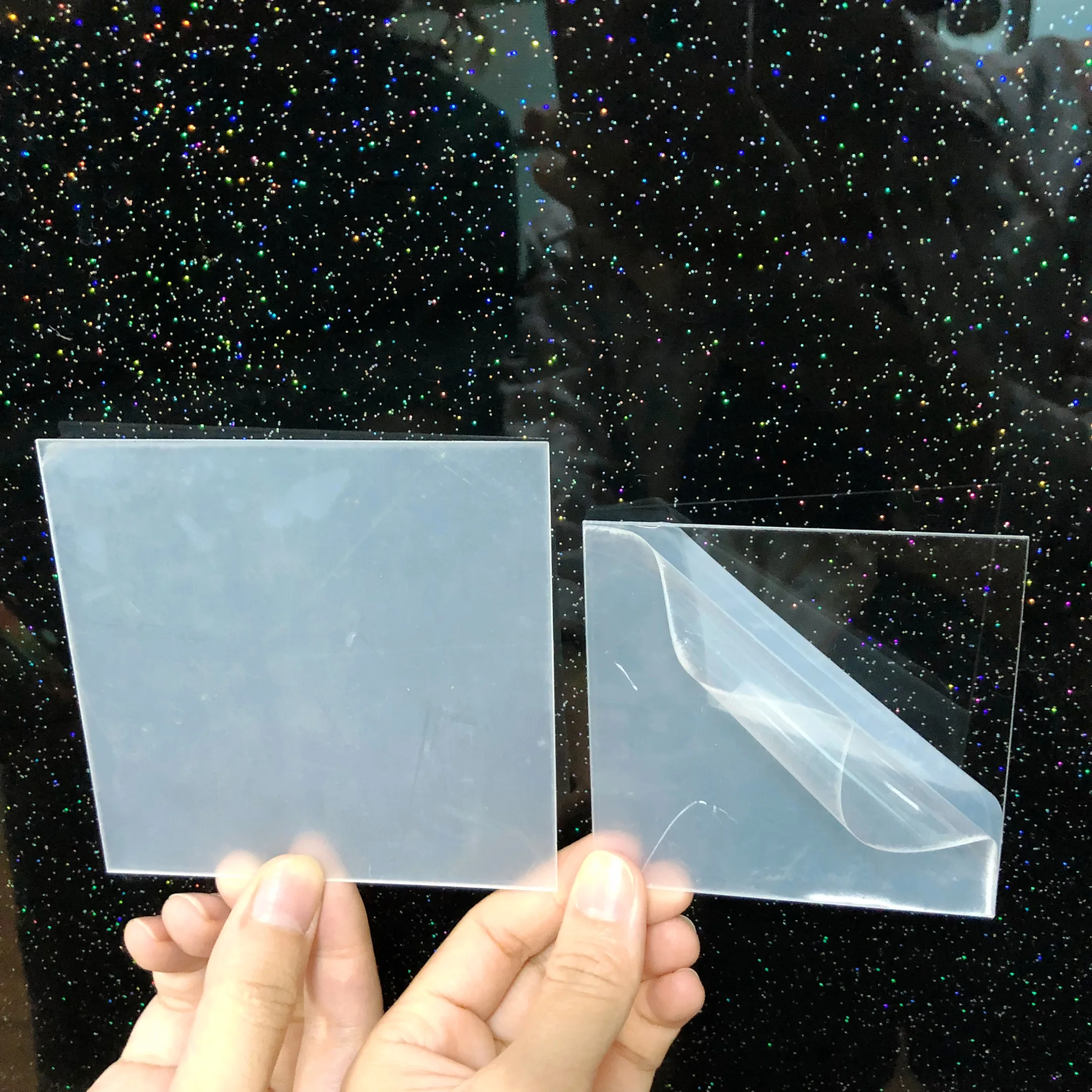 Прозрачный пластиковый лист из плексигласа акриловая доска квадратное