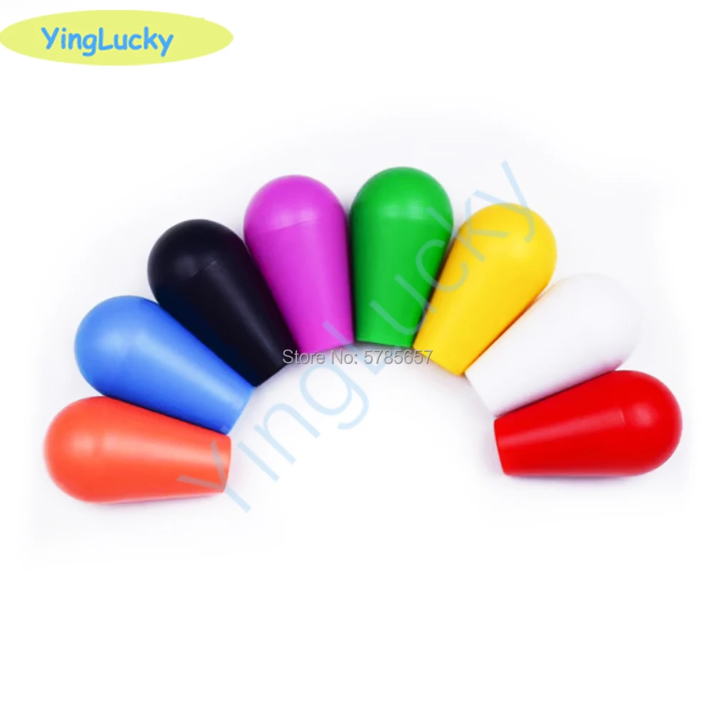 

2PCS Oval top ball American style joystick head Flexible replacement, multiple color ball head DIY arcade joystick New product