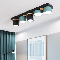 modern minimalist creative rectangular led 220v ceiling lamp multi color living room bedroom corridor aisle cafe hotel fixture