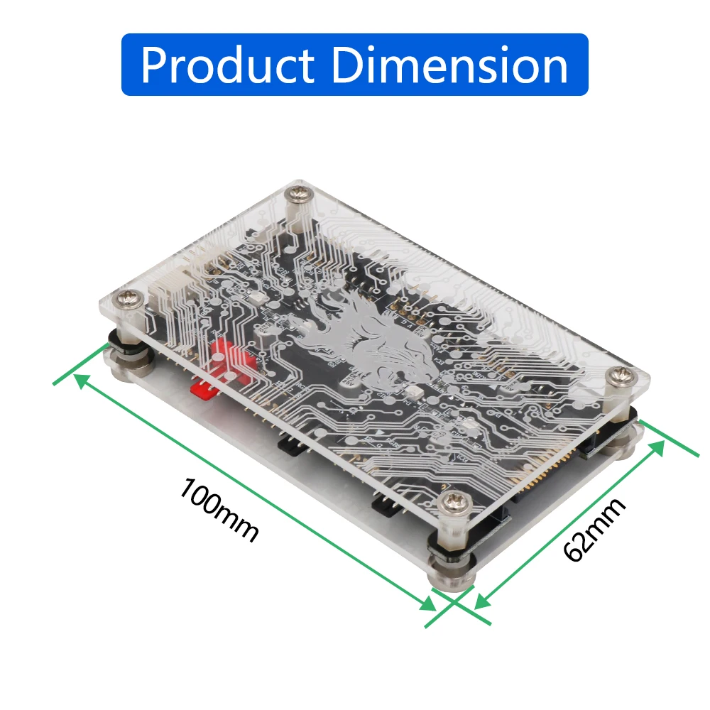 Адаптер-концентратор вентилятора постоянного тока TISHRIC 2 в 1 6 каналов 12 В ARGB и ШИМ