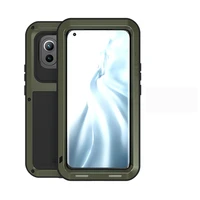 powerful case for xiaomi mi 11 case mi11 metal armor shock dirt proof waterproof phone cases for xiaomi 11 cover