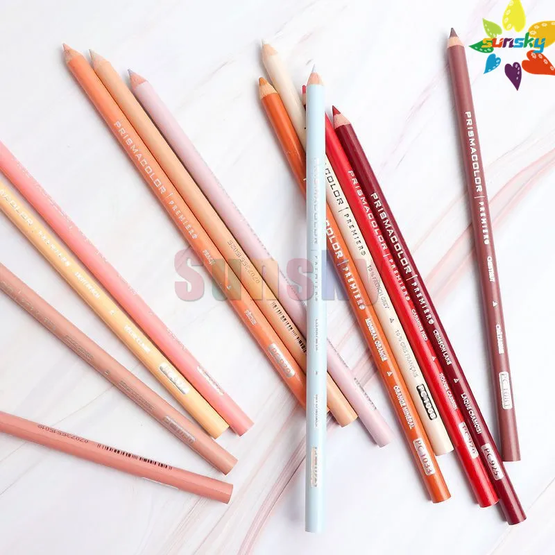 12 шт. США масляные цветные карандаши Одноцветный PC927/938/1092/1093 Prismacolor Lapis