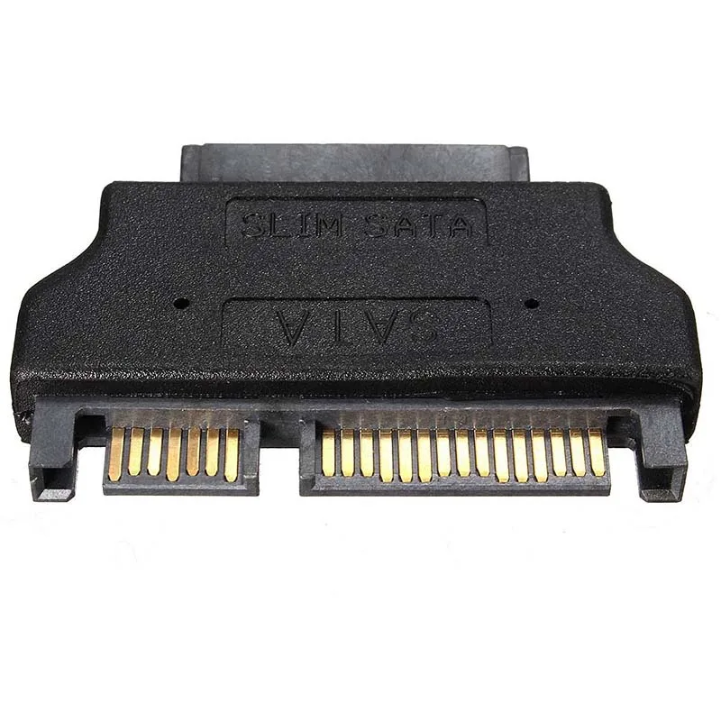 Мини тонкий SATA 7 + 15 22pin папа к женскому 6 pin 13 полюсов конвертер