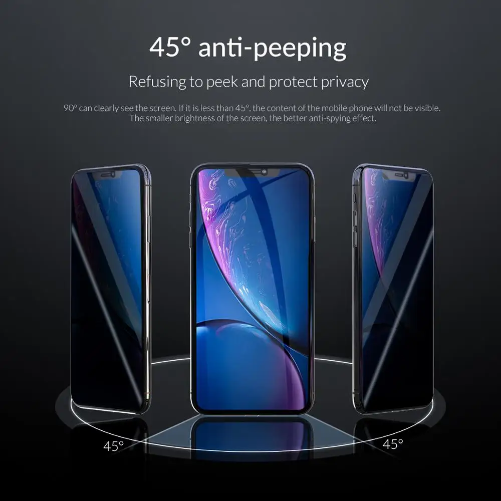 Защитное стекло ORICO закаленное для iphone 7 8 Plus защита от синего света 3D полное