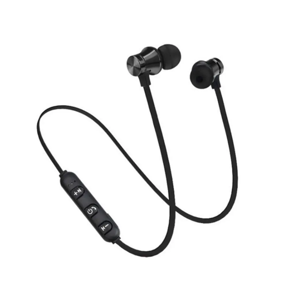 

New Wireless Earphone Magnet Neck Hanging Earphone Sport Earbuds In-ear Stereo Bass Earbuds Noise Reduction Headphones