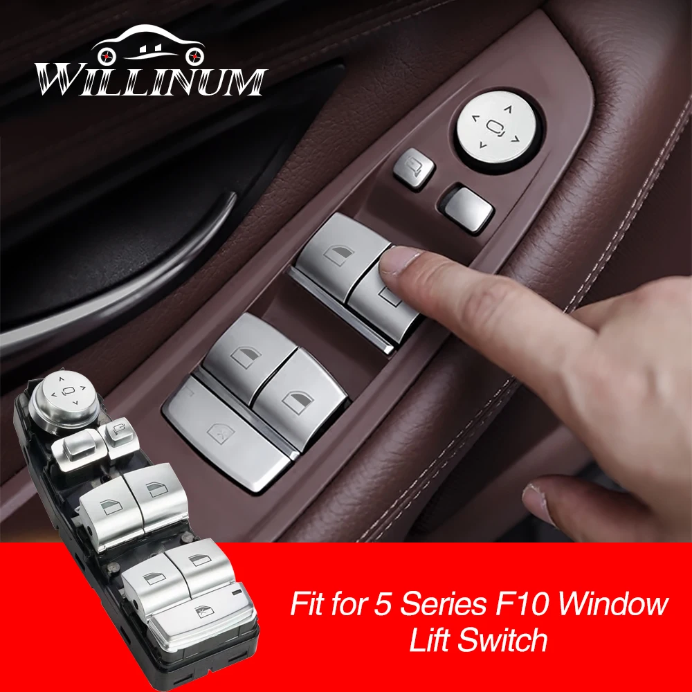 

Window lifter switch fit for BMW F10 F11 2010-2017 electric front left side power window closer lifting device button control