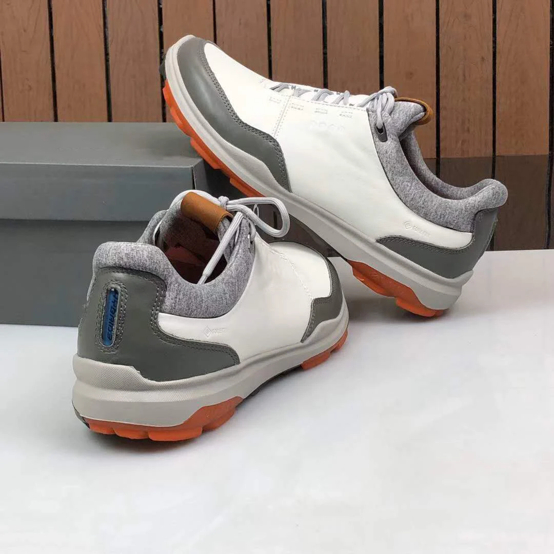 

Shoes Golf Men Leather Golf Shoes Waterproof Brand Golfer Shoes Man Training Walking Sport Sneakers Golf Athletic Shoes White