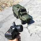 124D 116 весы 6 цв WPL B36 RC военный внедорожных автомобилей для мальчиков дистанционного Управление автомобиля с светодиодный светильник RC Рок Гусеничный