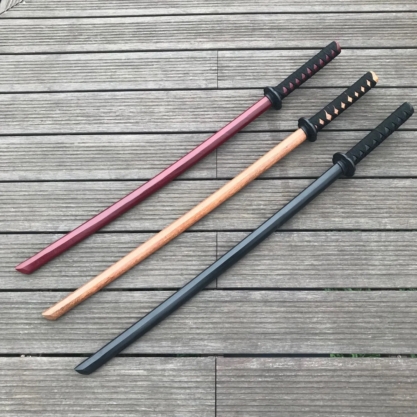 

Тренировочный резак для дерева Catazer Kendo, комбинированный газовый дорожный деревянный меч, практическая Боевая искусство специального назна...