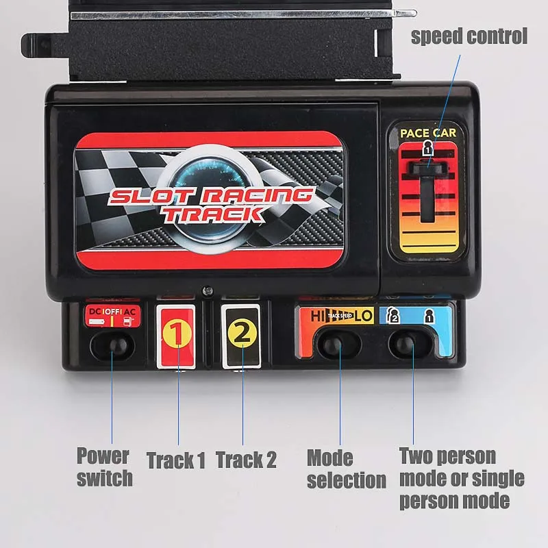 Электрический трек набор поездов двойной автомат дистанционное управление