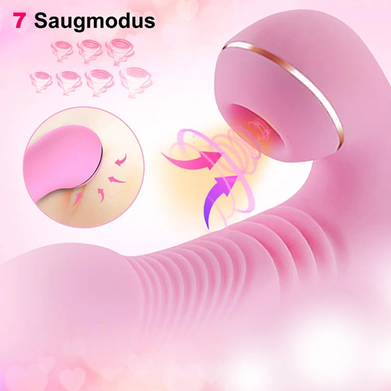 Автоматические телескопические сосающие Вибраторы Tibe согревающие женские