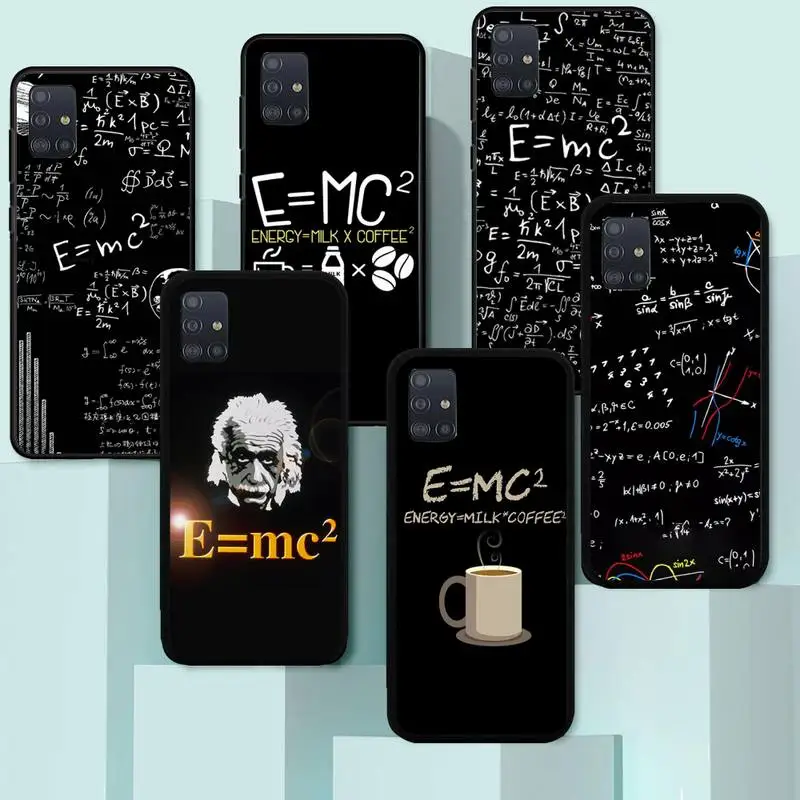

E mc2 Formula Math Funny Science Phone Case For Redmi 5 5A Plus 6 S2 7 7A 8 8A 9 9A K20 30 4X Pro Fundas Cover