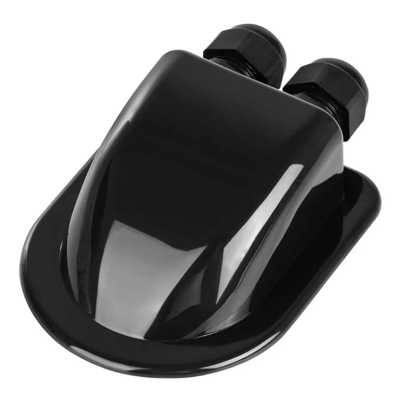 

808B ABS+UV Double Solar-Cable-Entry-Gland-Housing, Waterproof Cable Entry Plate for Solar Project Installation on RV Camper