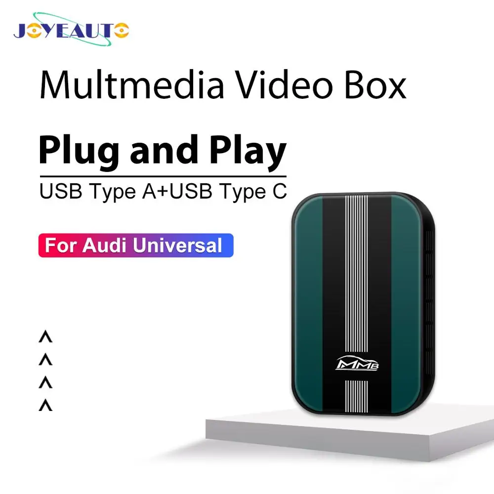 JoyeAuto MMB 4 + 32G Ai CarPlay Box для Audi A3 A4 A5 A6 A7 A8 Multmedia Mirror-link видеобокс универсальные