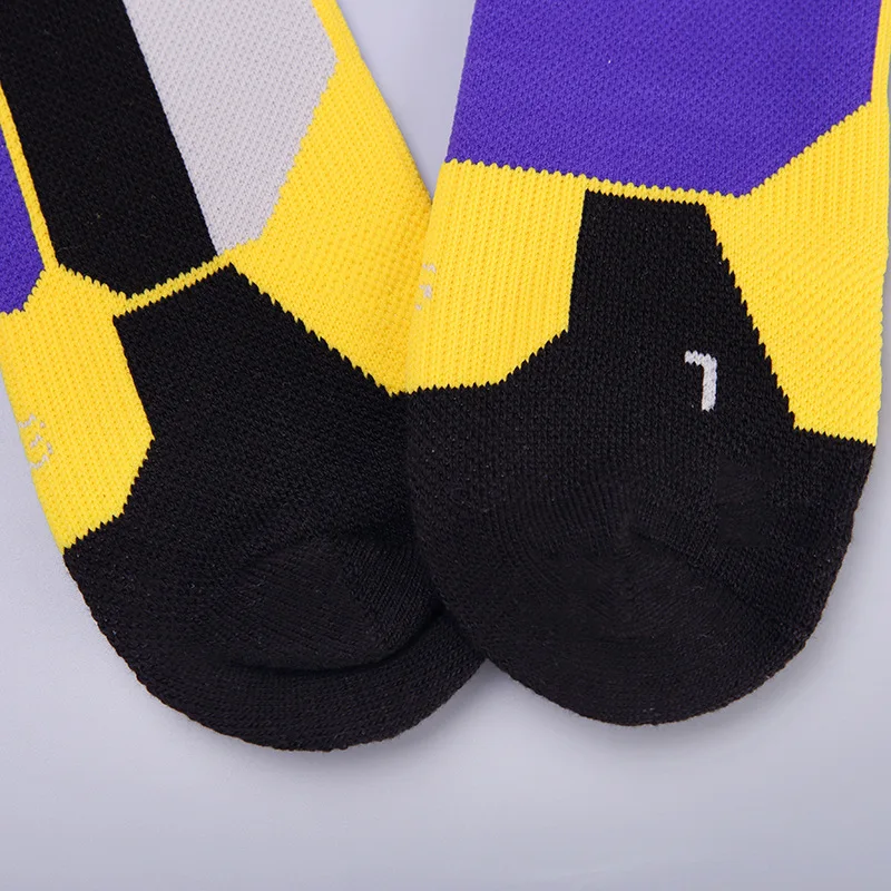 Высококачественные профессиональные спортивные носки для баскетбола мужчин и