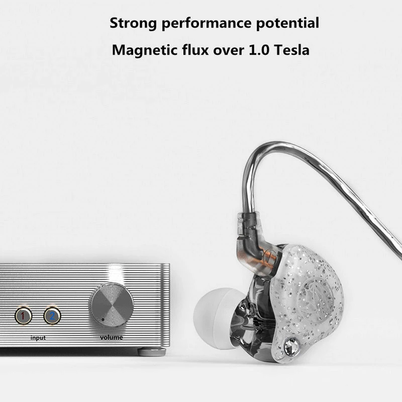 Наушники вкладыши TFZ LIVE 1 Hi Fi аудио два частотных динамических драйвера IEM 2