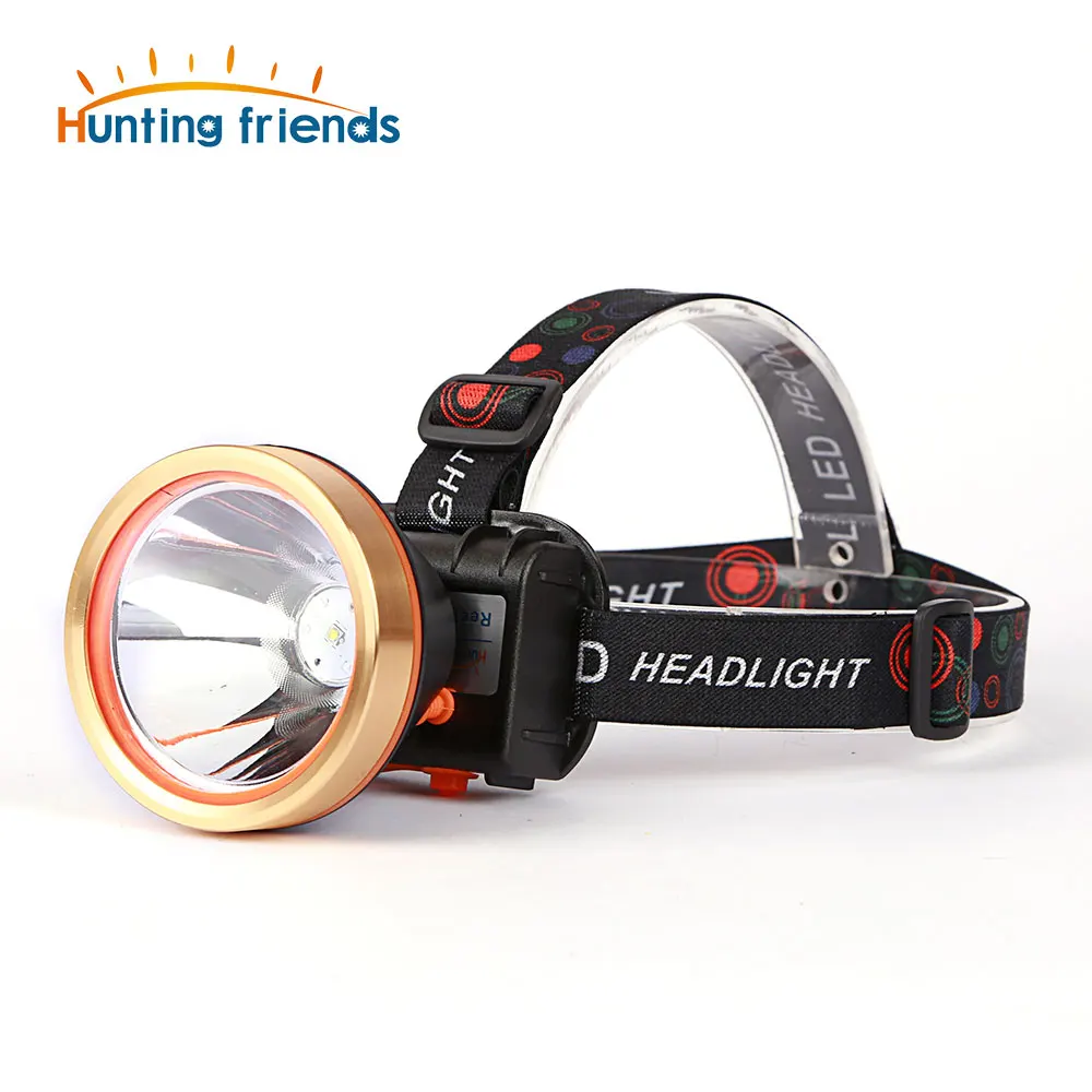 Faro LED inteligente para caza Friends Coon, linterna ajustable con 2 modos de luz, resistente al agua y recargable