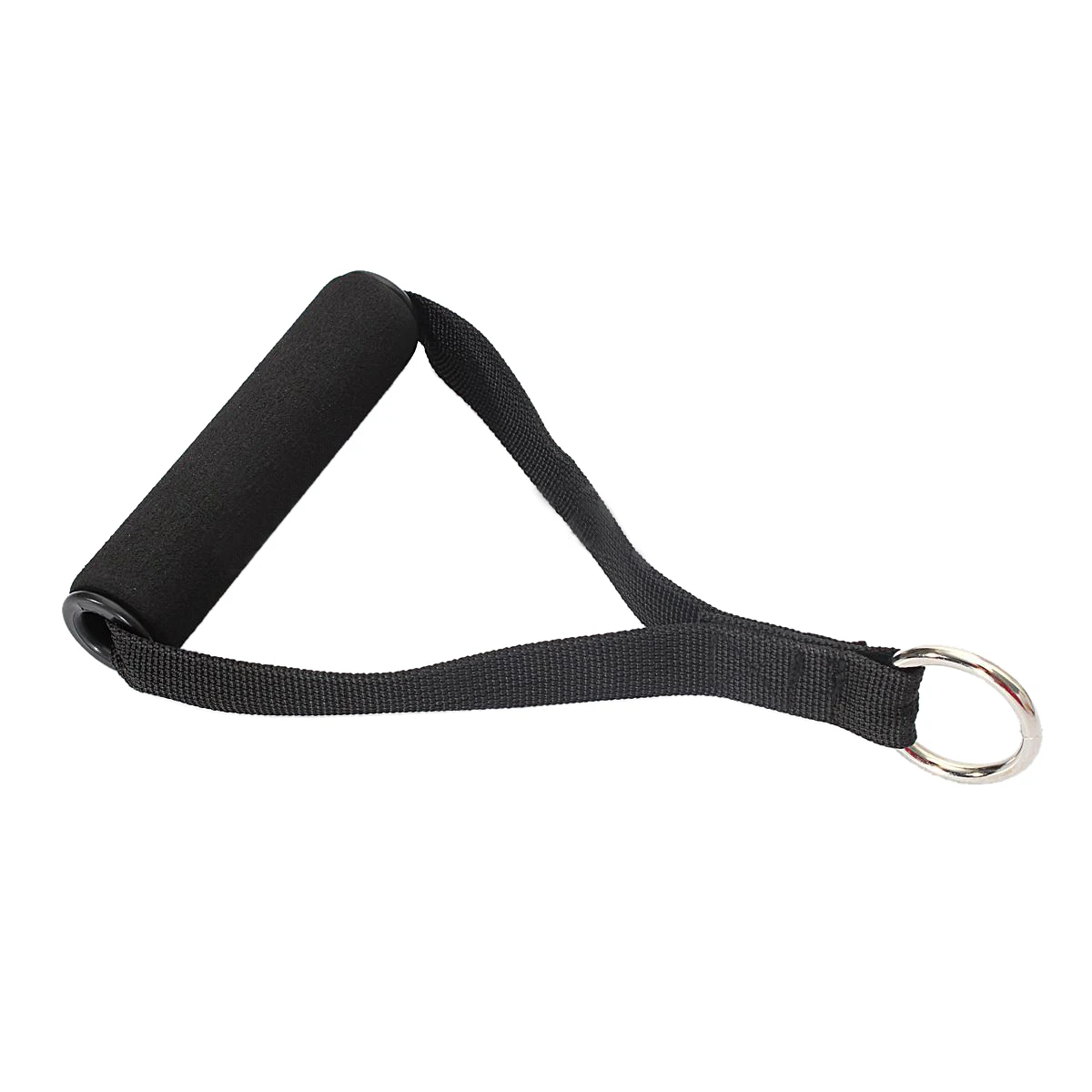 Black 1 Pair Pull Handles Resistance Bands Foam Replacement Fitness Equipment For Yoga Exercise Workout Power Gym | Спорт и