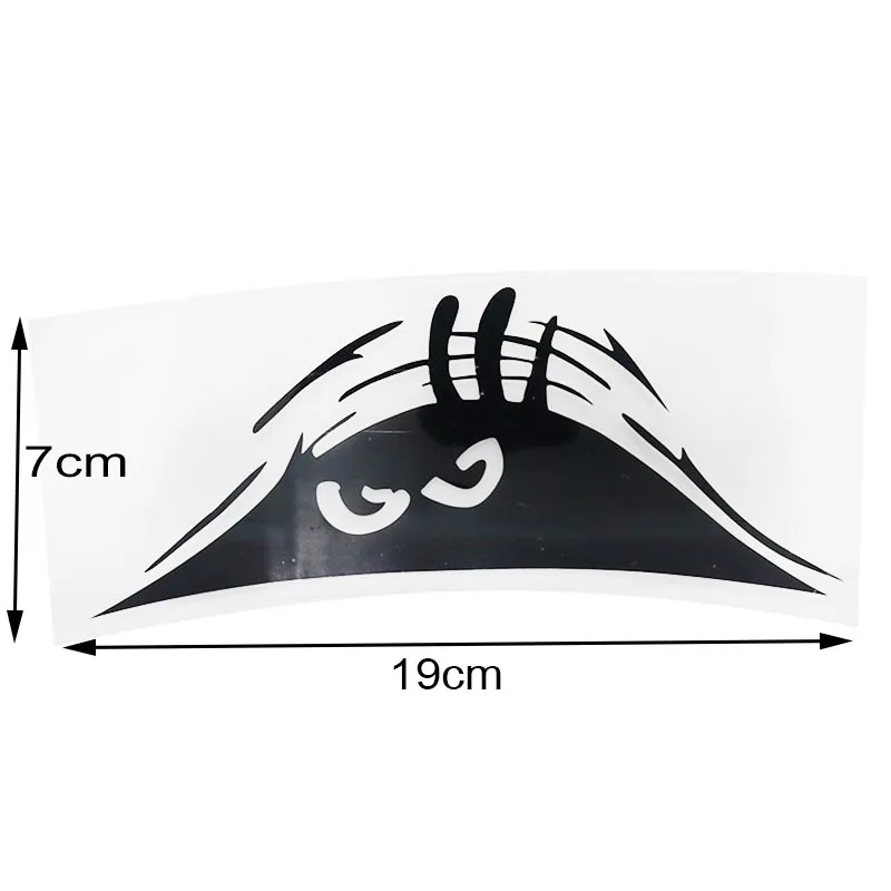 10 шт. декоративные автомобильные наклейки с изображением больших черных