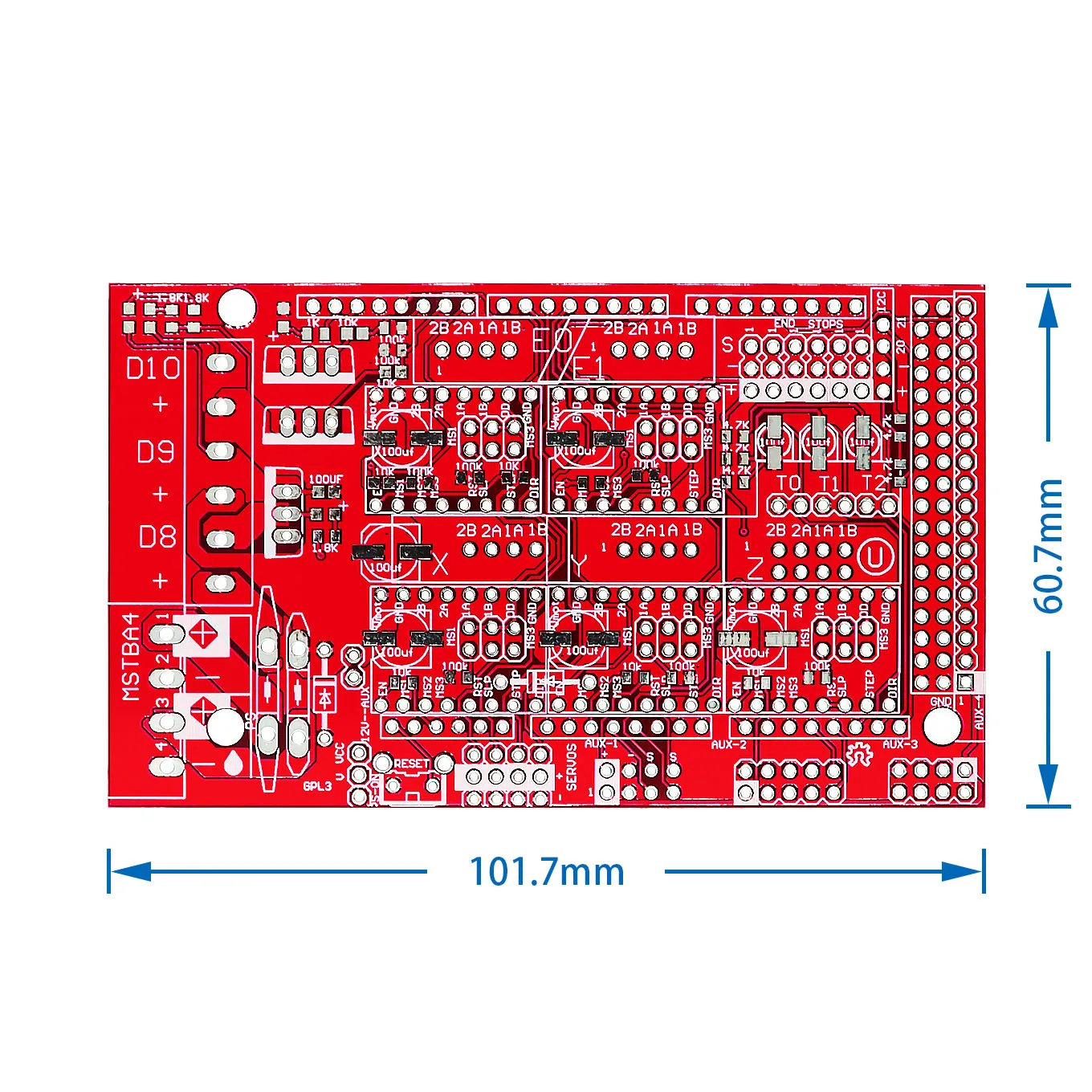 DIY экспертный выбор Ramps 1 4 печатная плата для панели управления 3d принтером Reprap|pcb