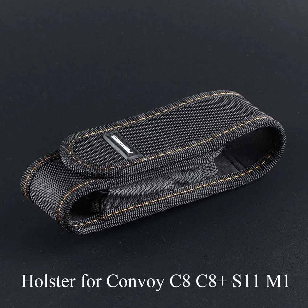 Чехол Convoy с фонариком чехол со светодиодный Ной подсветкой C8 + S11 M1 нейлоновый для