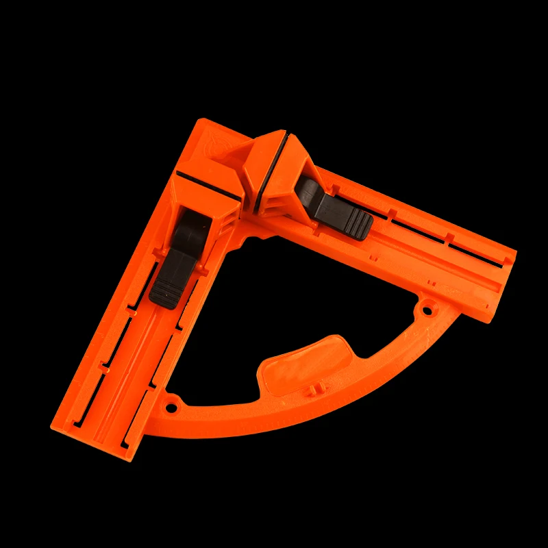 Прямоугольный зажим для зажима пластиковый одиночный 90 градусов двойная ручка