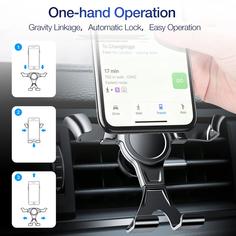 car phone holder universal for xiaomi huawei in car gps air vent mount cell phone car holder stand for iphone 13 12 11 bracket free global shipping
