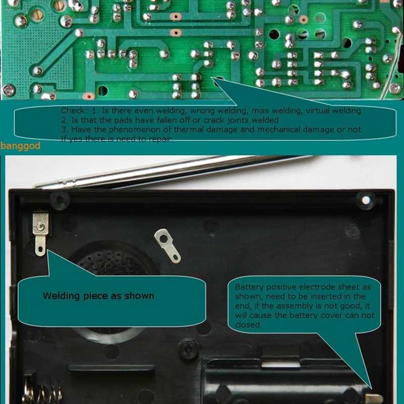 DIY FM Radio Kit Electronic Learning Assemble Suite Parts for Beginner Study School Teaching Broadcast Set | Электроника