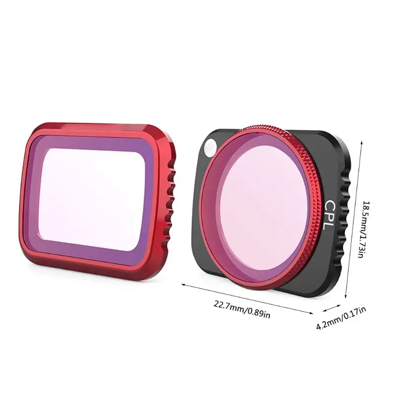 

1PC/4PCS Professional Filter Set High Definition UV CPL ND/NDPL 8/16/32/64 Camera Lens Filter for D-JI Mavic Air 2 Drone