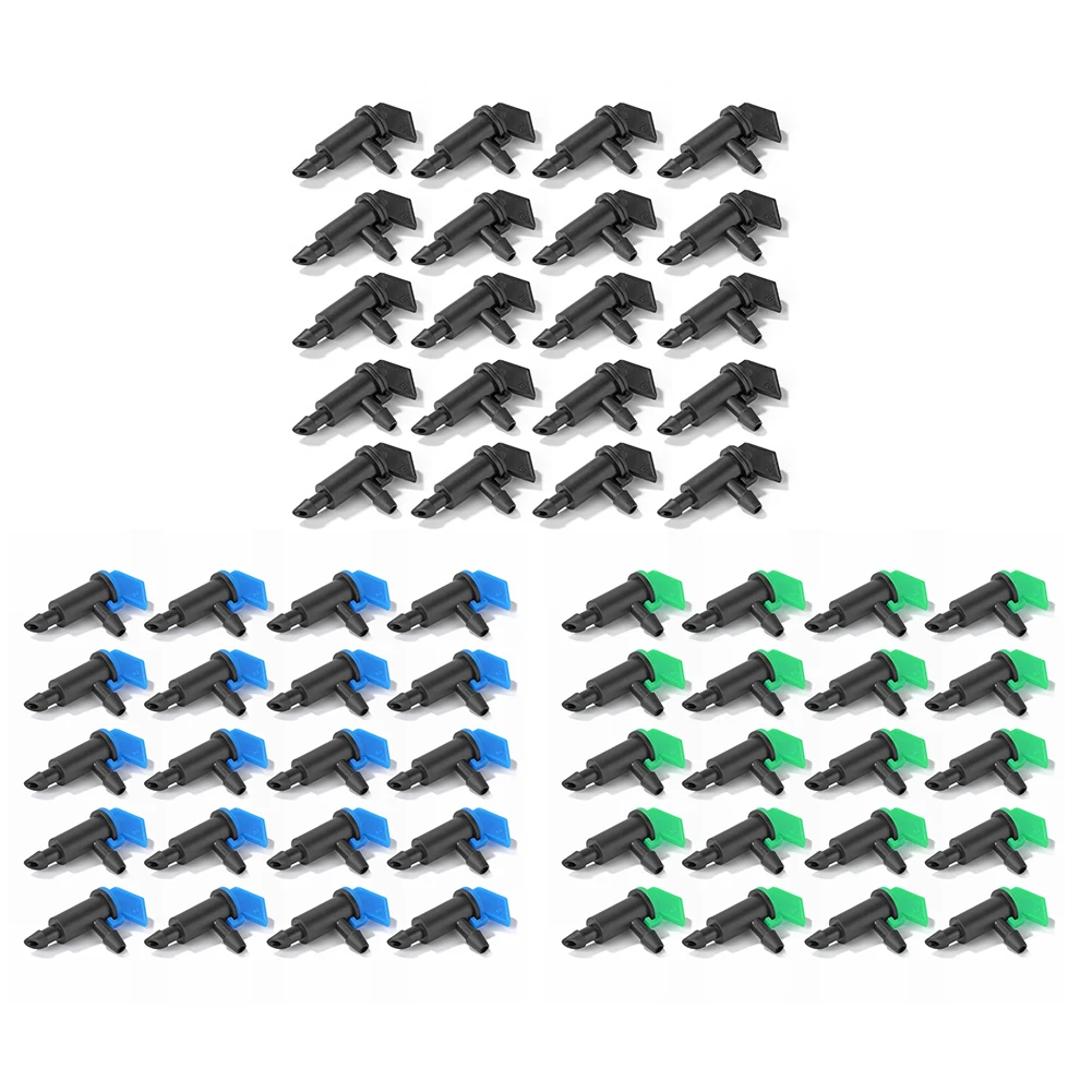 

20pcs Saving Watering Irrigation Tool Kits Garden Sprinkler Lawn Irrigation Drip Engineering Plastics Mist Spray Emitters