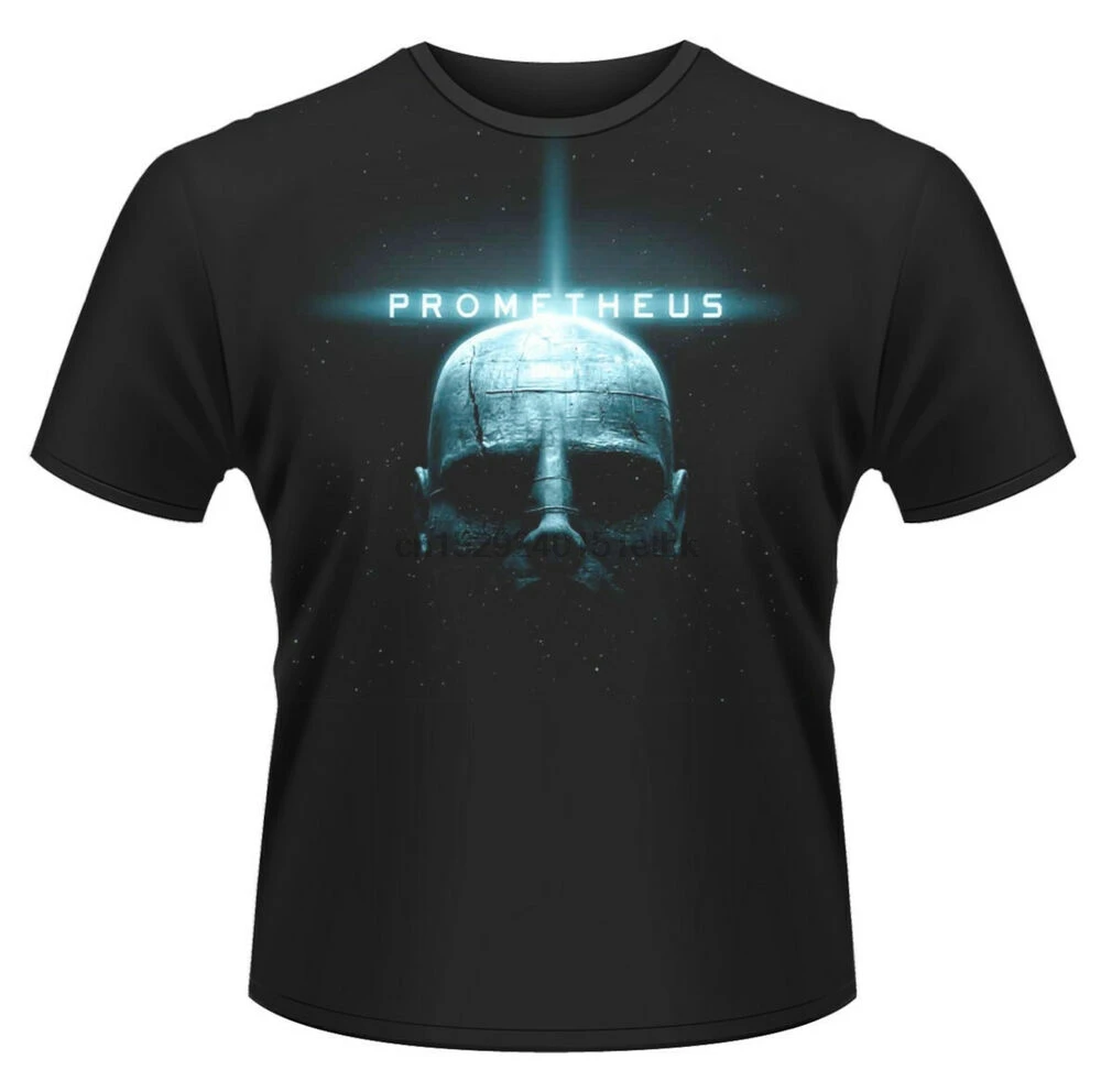 MovieTV Tee PROMETHEUS голова инопланетянина|Мужские футболки| |