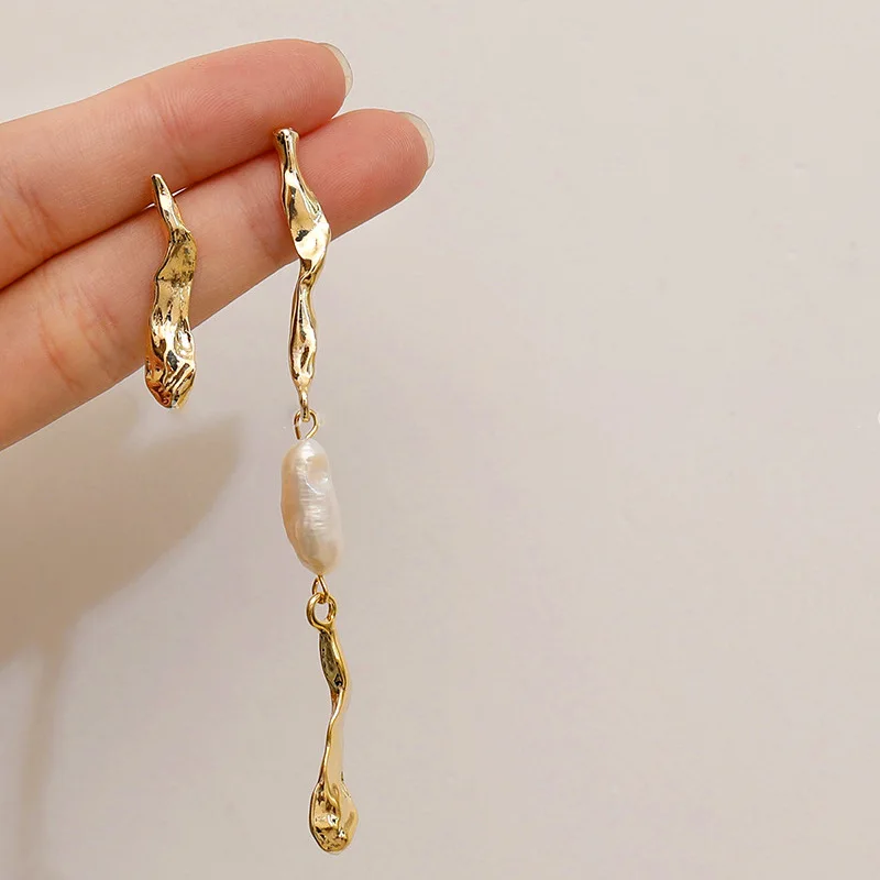 Серьги-подвески женские с натуральным жемчугом | Украшения и аксессуары