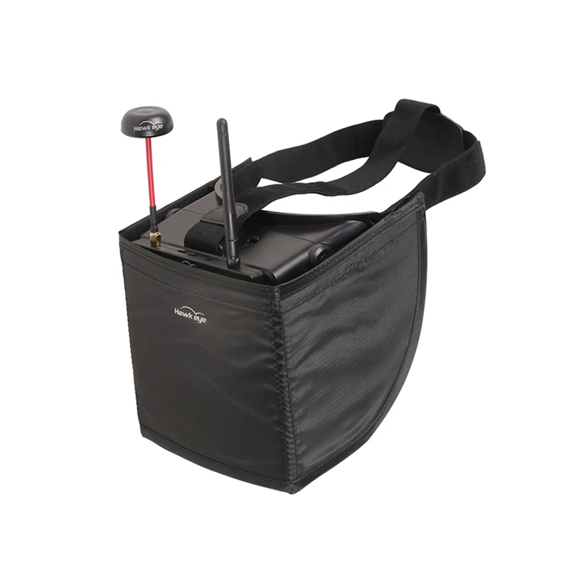 

Hawkeye 5.8GHZ FPV Screen Head Wear AR Glasses Receives Double Receiver Refraction 5 Inches Monitor 800X480