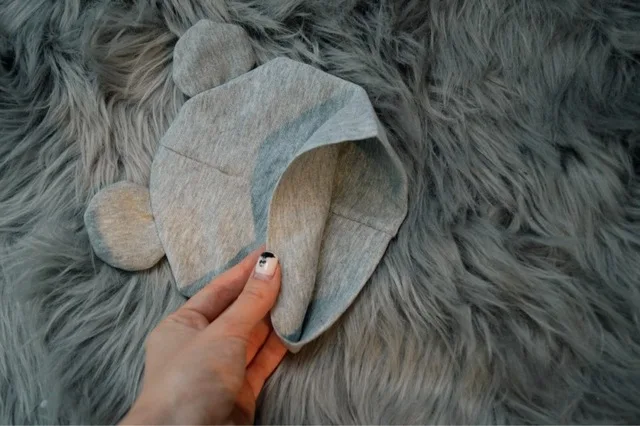 Шапка-ушанка для новорожденных на возраст от 6 месяцев до 1 года хлопковая |