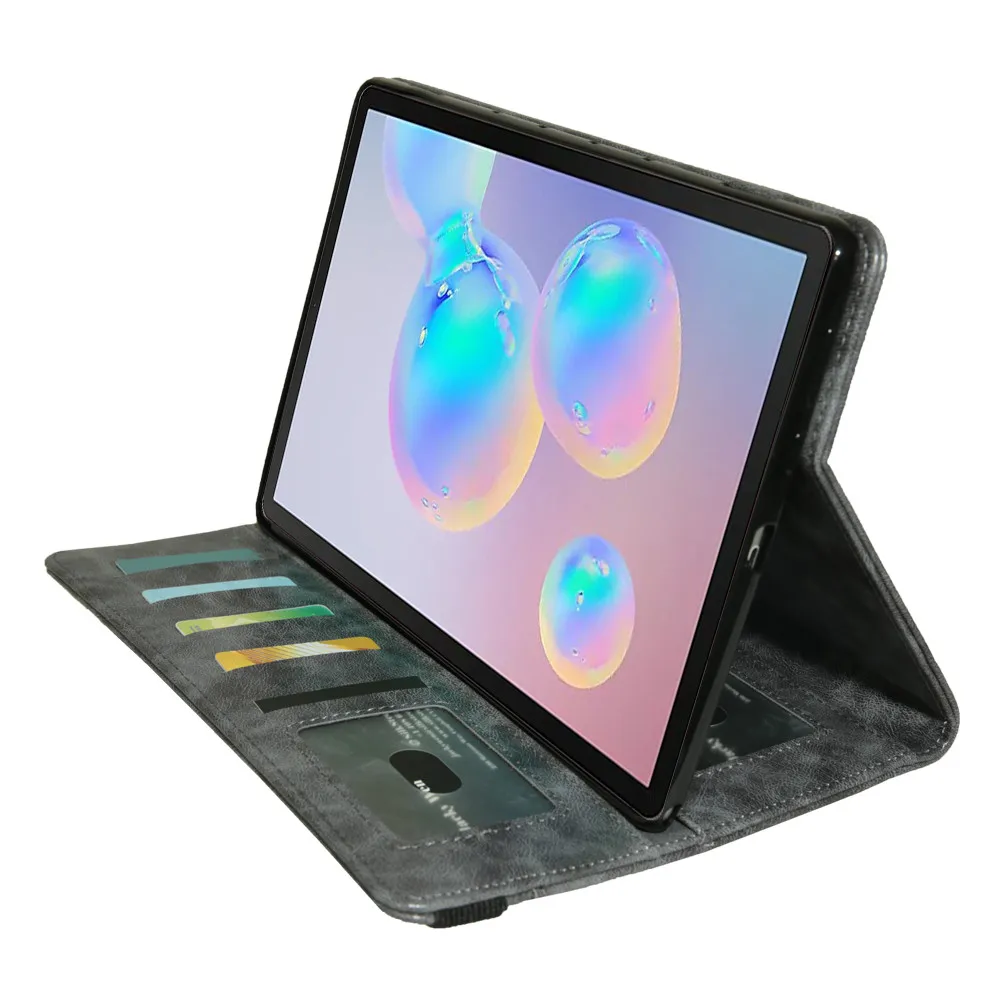 Чехол для планшета для samsung Galaxy Tab S6 10,5 T860/T865 Кожаный противоударный чехол-подставка для samsung Galaxy Tab
