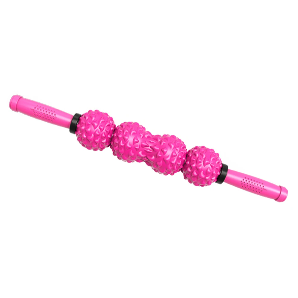 Упражнение Йога ролик расслабляющий мышцы здоровая терапия ноги с шариками